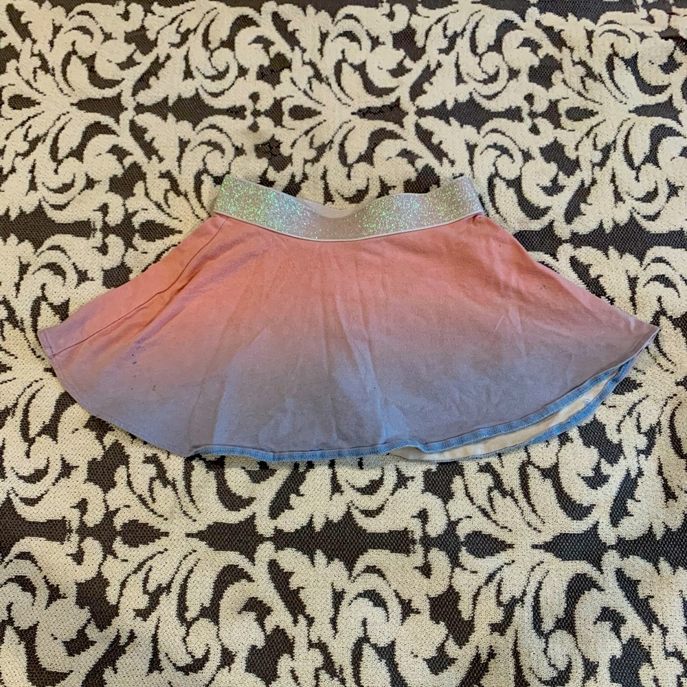Arizona Girls Pink/Purple skirt w/ Elastic Waist